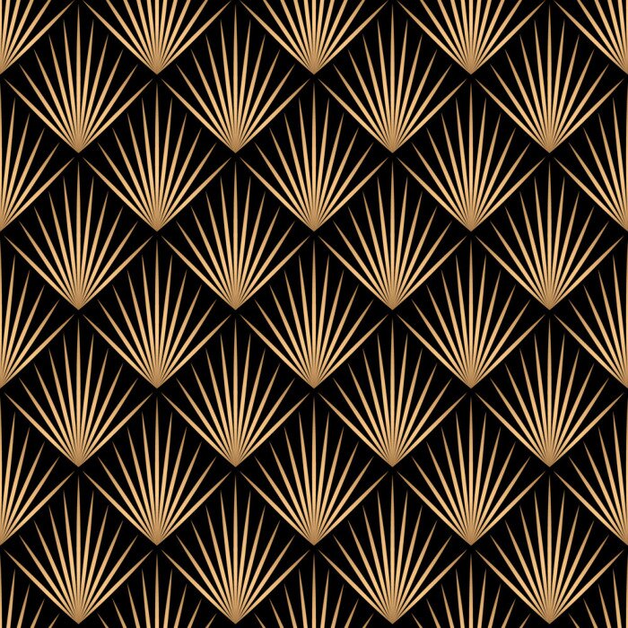 Poster  Élégance version art déco