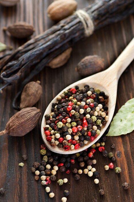 Poster  Épices non moulues