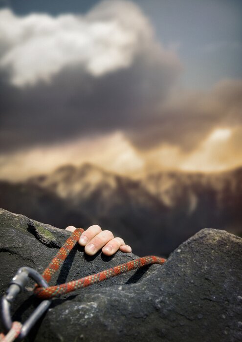 Poster  Escalade conditions extrêmes