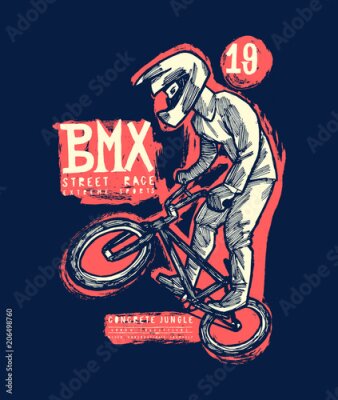 Poster  Évolutions du BMX