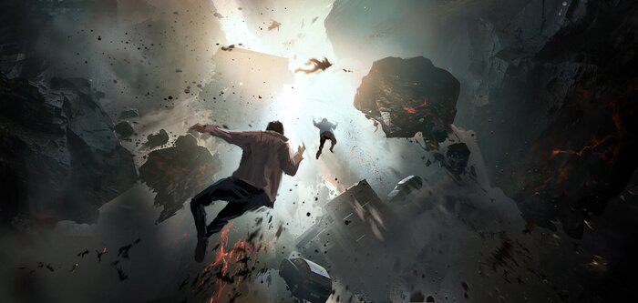 Poster  Fantaisie sur la chute de l'homme