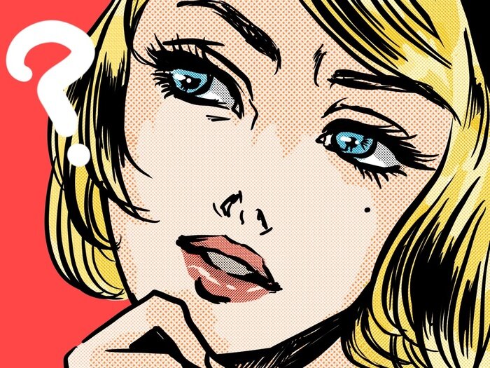 Poster  Fille songeuse