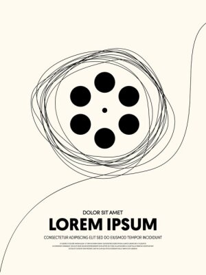 Film et bobine de film version moderne