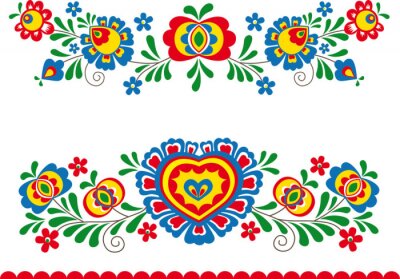 Poster  Folk ornaments