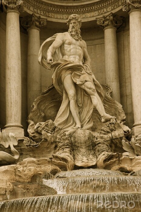 Poster  Fontaine de Trevi à Rome de