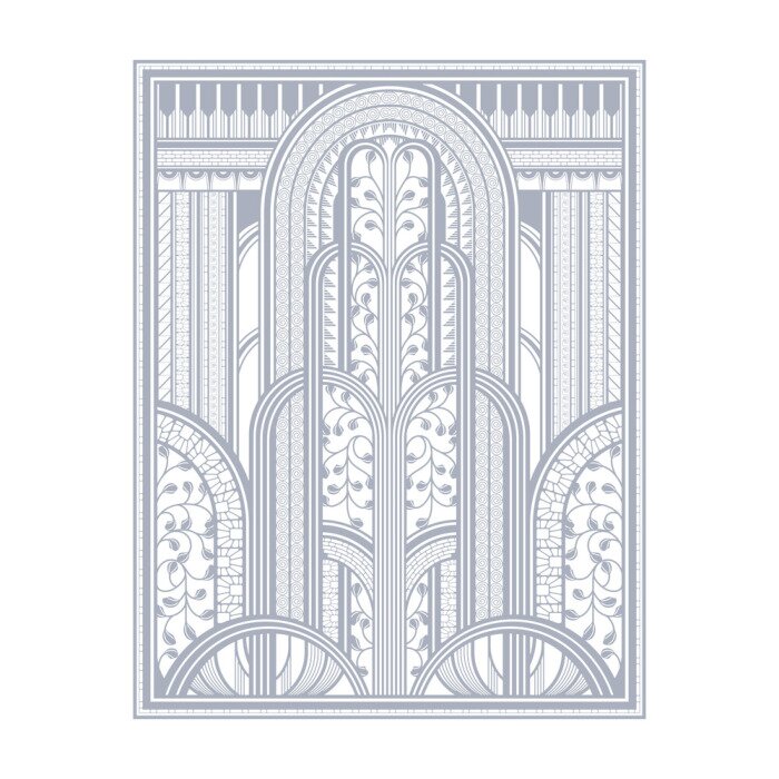 Poster  Fontaine graphique