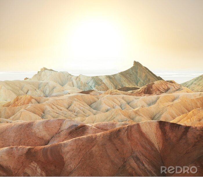 Poster  Formations rocheuses naturelles au soleil