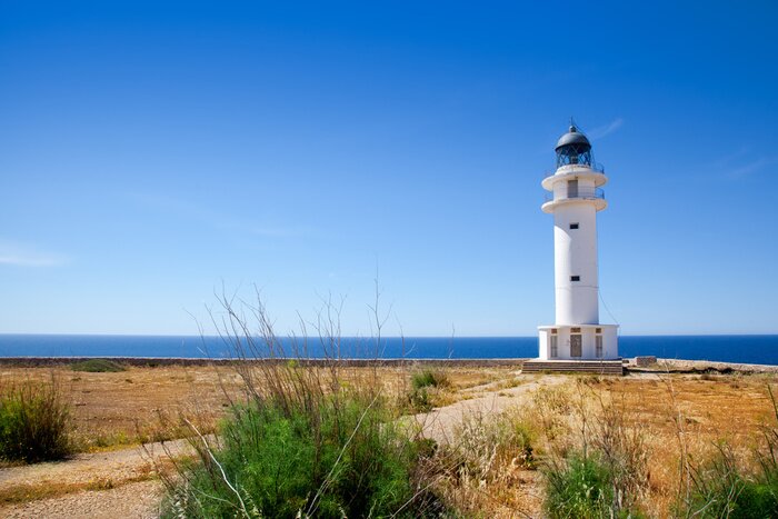 Poster  Formentera avec son phare