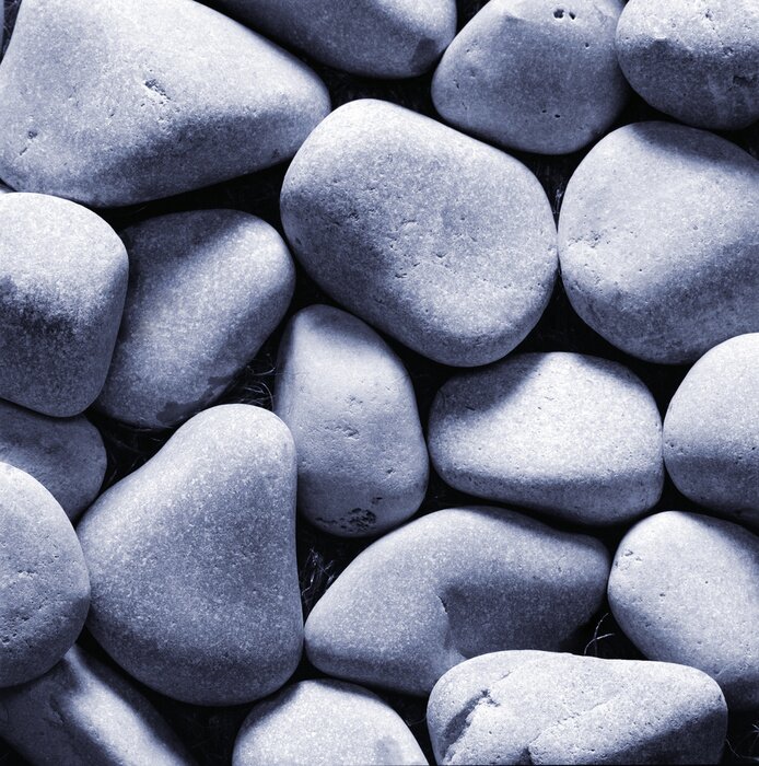 Poster  Galets lisses en arrière-plan