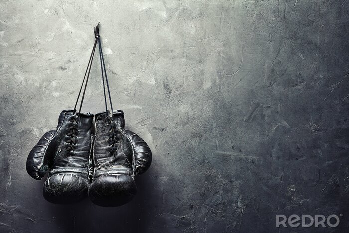Poster  Gants de boxe suspendus