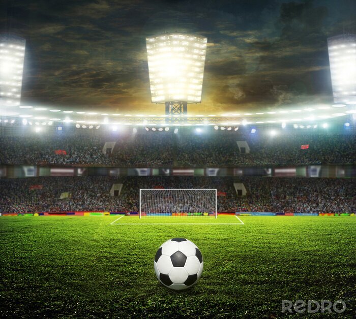 Poster  Grand stade de foot