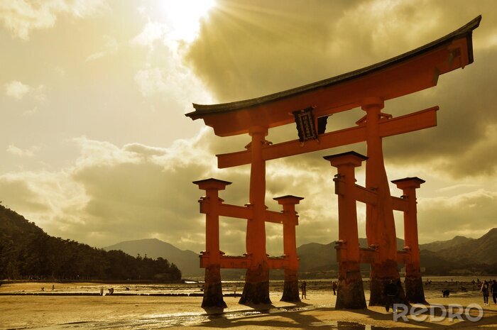 Poster  Grande torii à Miyajima