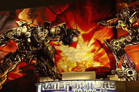 Poster  Graphismes du film Transformers