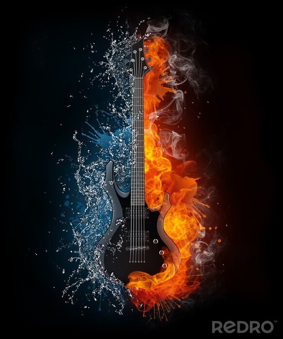 Poster  Guitare électrique