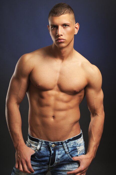 Poster  Homme musculaire sexy