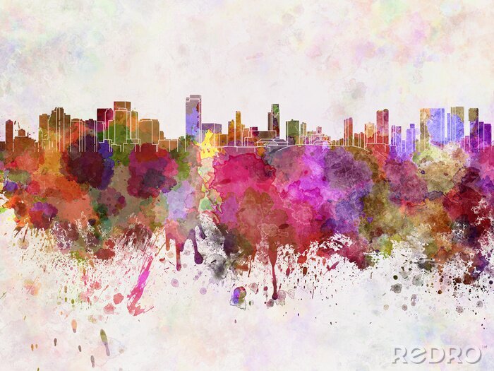 Poster  Honolulu en Amérique