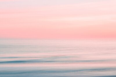 Horizon aux couleurs pastel