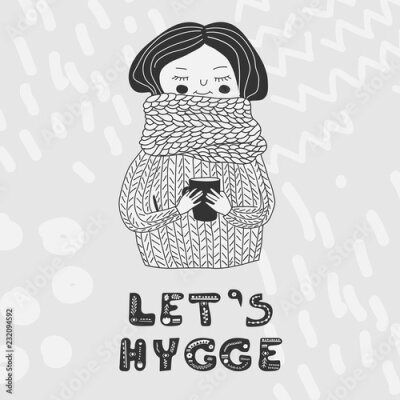Poster  Hygge douillet