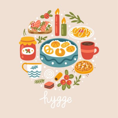 Poster  Hygge scandinave