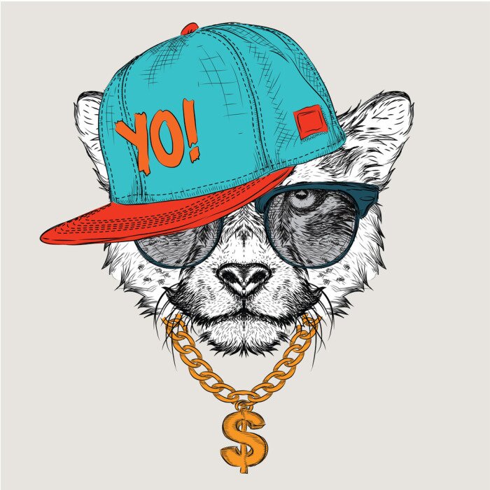 Poster  Illustration vectorielle.