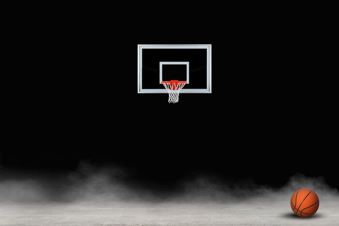 Poster  Image graphique de basket-ball