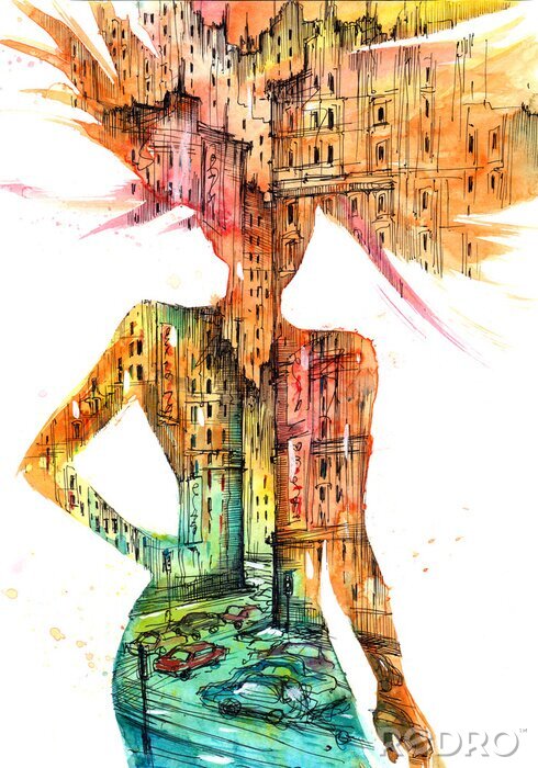 Poster  Imagination d'une ville