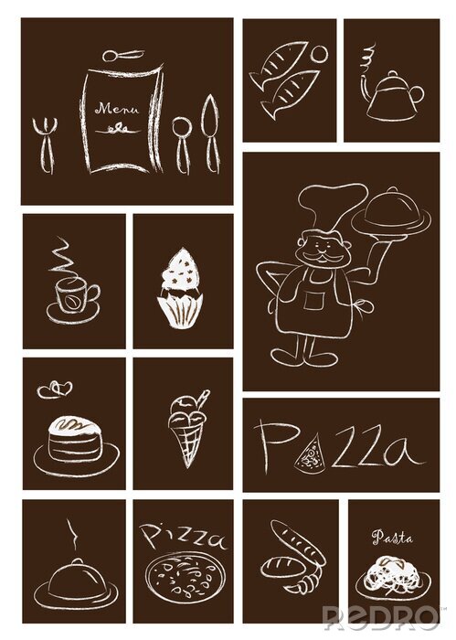 Poster  Infographies culinaires