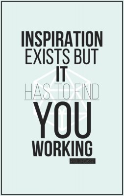 Poster  Inspiration et travail sur soi