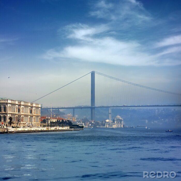 Poster  Istanbul et le pont du Bosphore