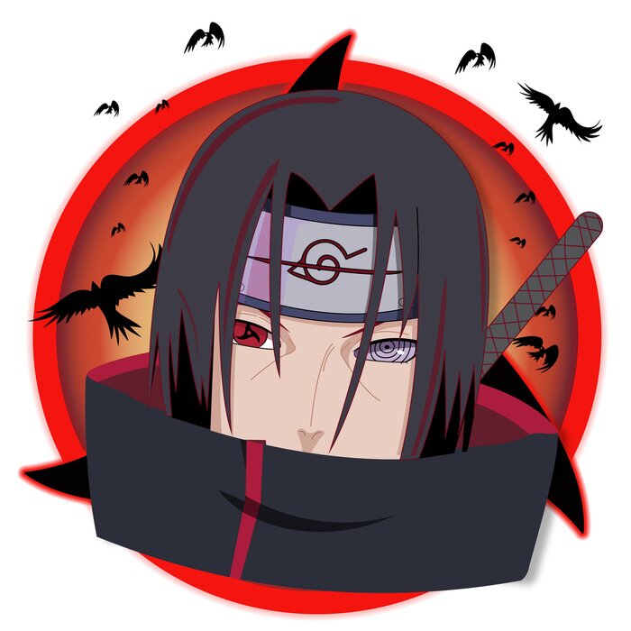 Poster  Itachi Uchicha, héros d'anime