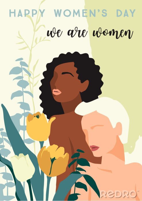 Poster  Journée du Peuple et de la Femme