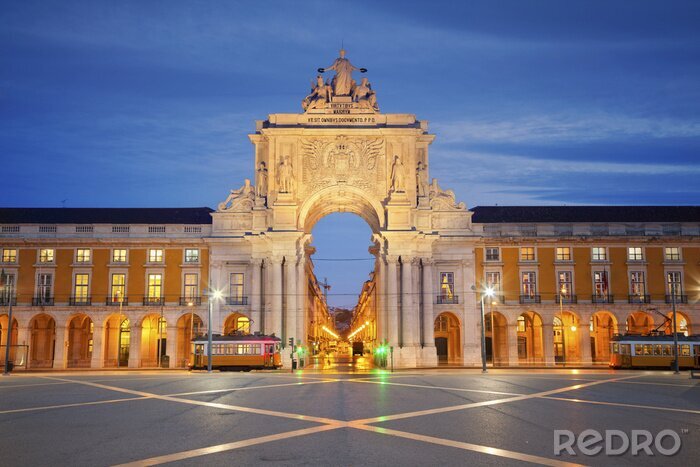 Poster  L'Arc de triomphe à Lisbonne