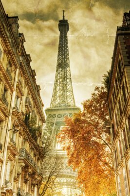Poster  L'automne à Paris