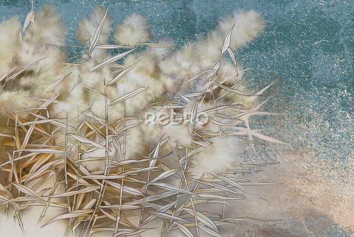 Poster  L'herbe au vent