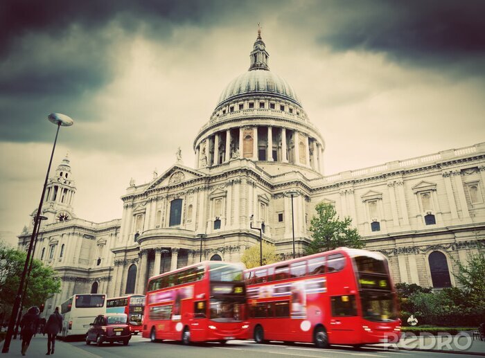 Poster  La cathédrale St Paul à Londres, au Royaume-Uni.
