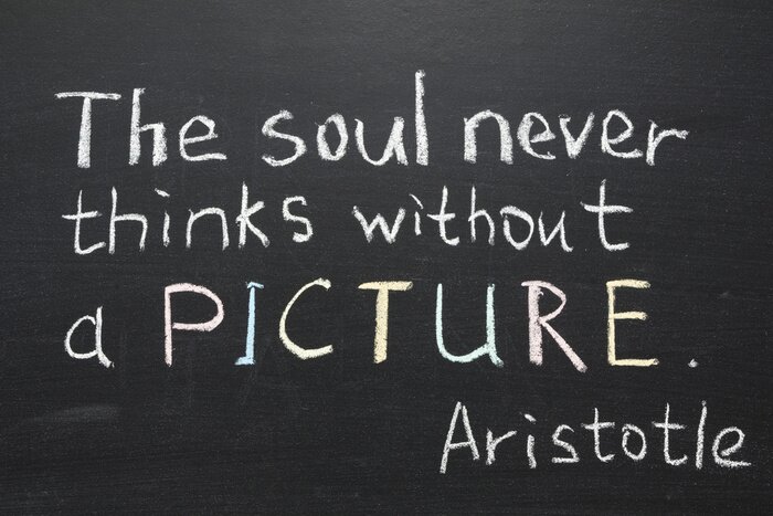 Poster  La célèbre citation d'Aristote