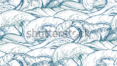 Poster  La mer dans l'illustration