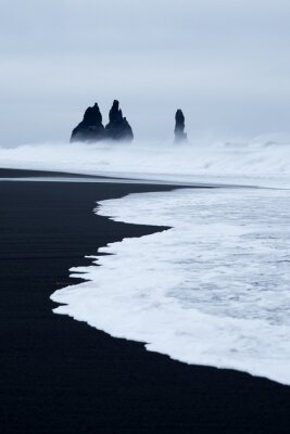 Poster  La plage noire d'Islande