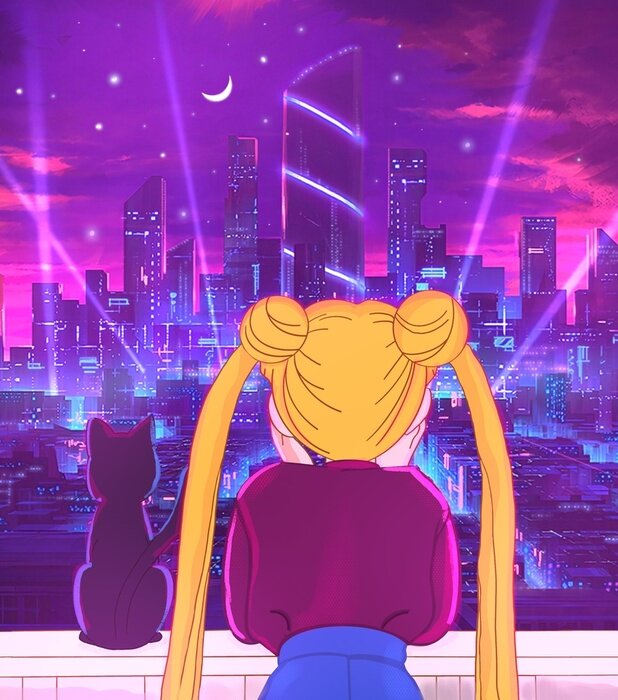 Poster  La sorcière et son chat