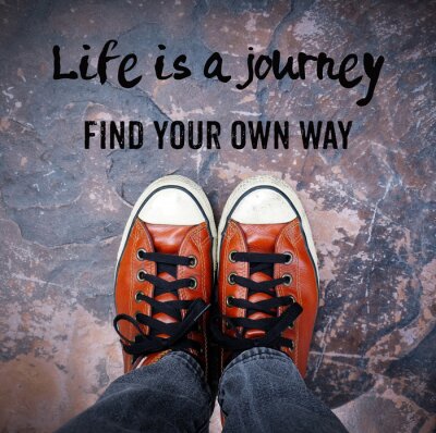 La vie est un voyage, trouver votre propre chemin, Devis