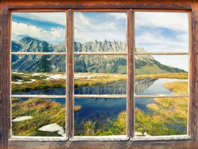 Lac dans les montagnes