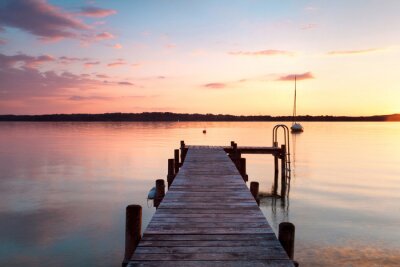 Lac paisible en Bavière
