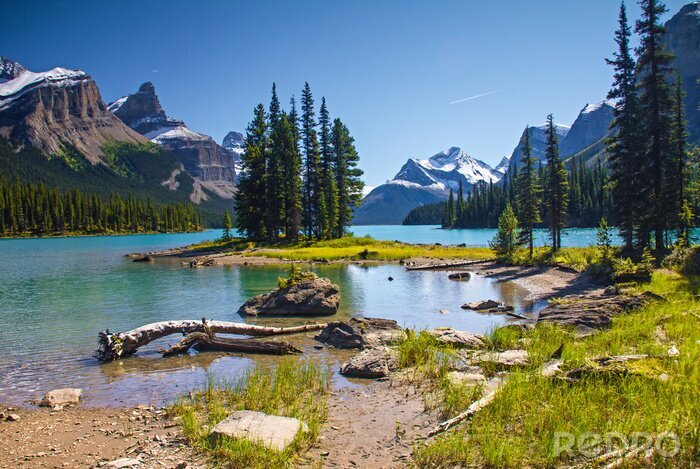 Poster  Lacs, nature et montagnes