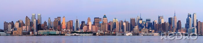 Poster  Large panorama de métropole