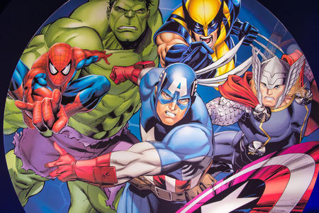 Poster  Le film Avengers et ses super-héros