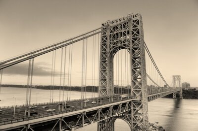 Le pont George-Washington aux États-Unis