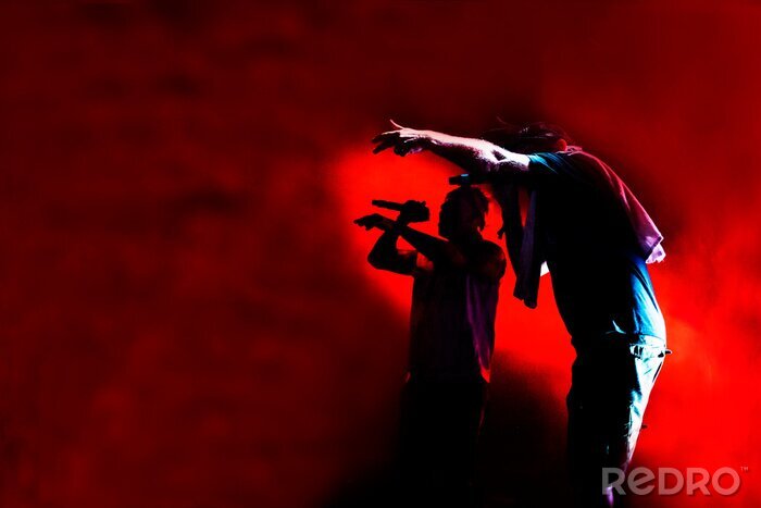 Poster  Le rap hip-hop sur scène