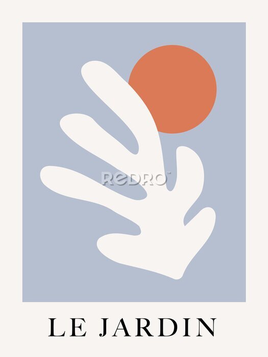 Poster  Le symbole du jardin parisien