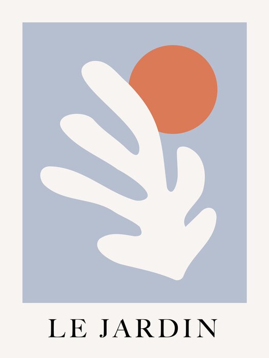 Poster  Le symbole du jardin parisien