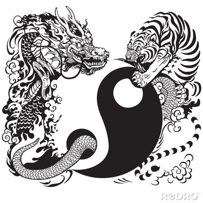 Poster  Le tigre et le dragon